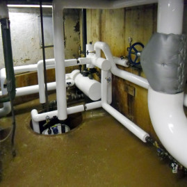 9. Local university steam and steam condensate piping