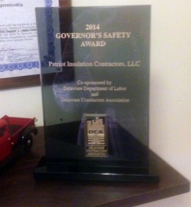 2014 award plaque